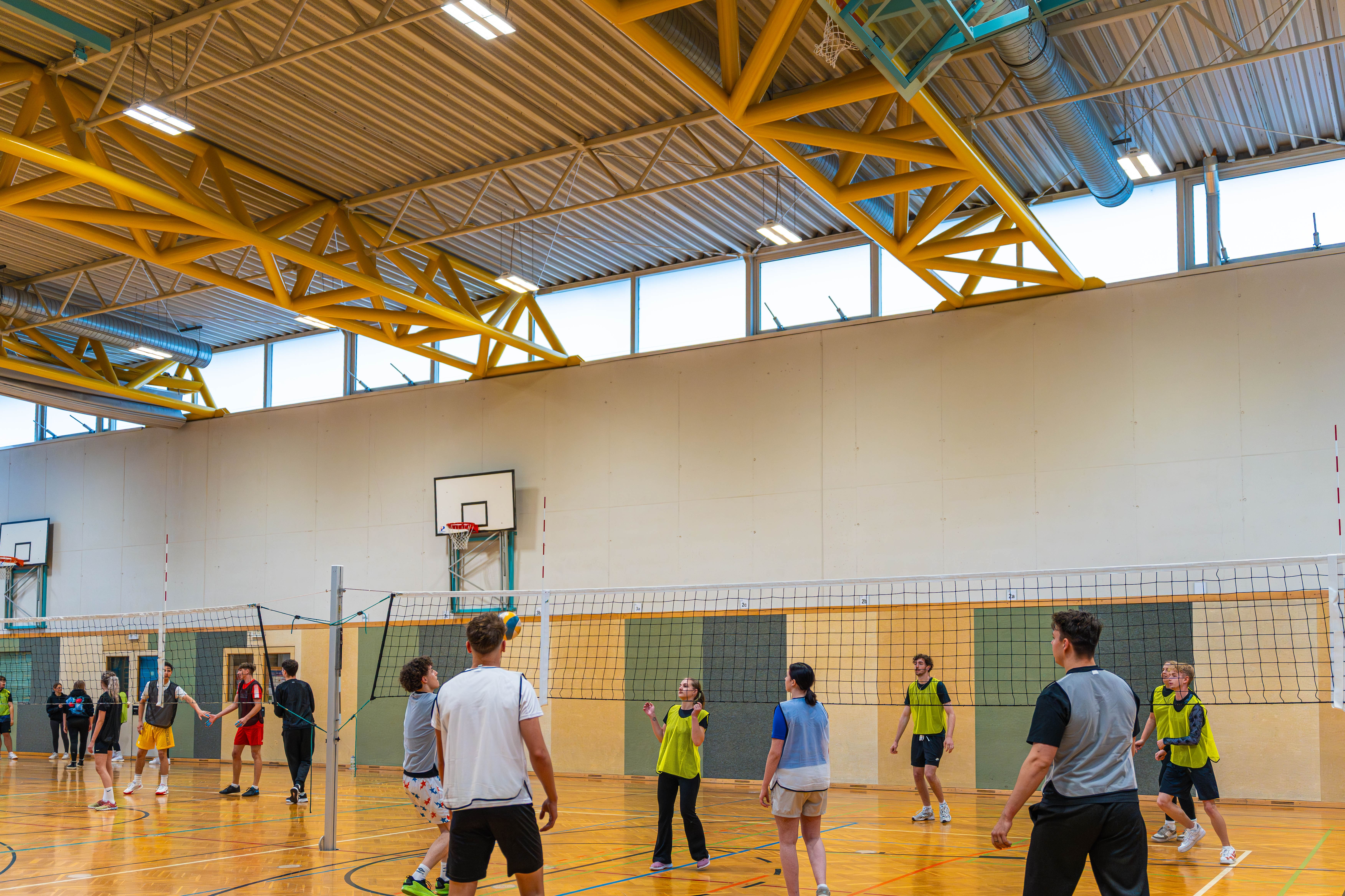 Volleyball-Highlight vom Berufsschulsporttag